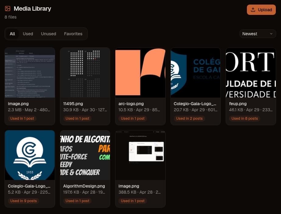 OpenPost media page